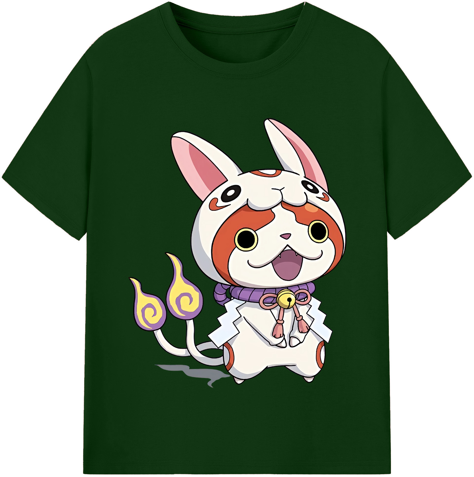 （画像用） 妖怪ウォッチ Yo-kai Watch 綿100％半袖Tシャツ（フロントプリント）